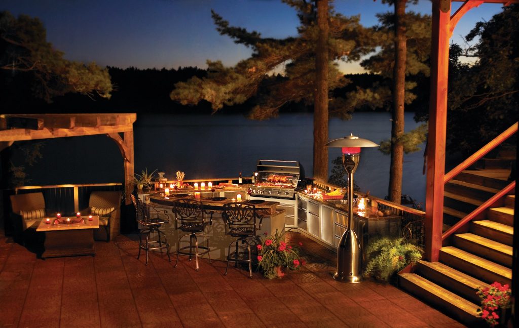 Real Outdoor lighting & Fireplaces